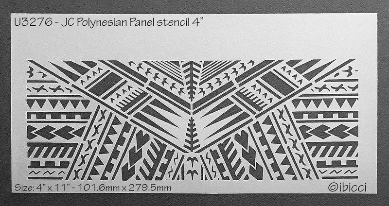 ibicci JC Polynesian Panel 4"