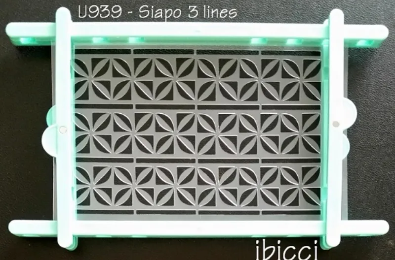 ibicci Siapo 3 lines Cookie stencil