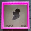 Ireland Map stencil