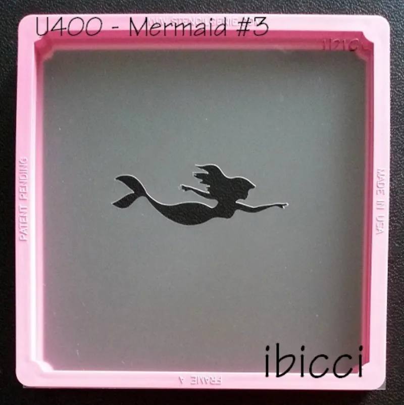 ibicci Mermaid #3 stencil
