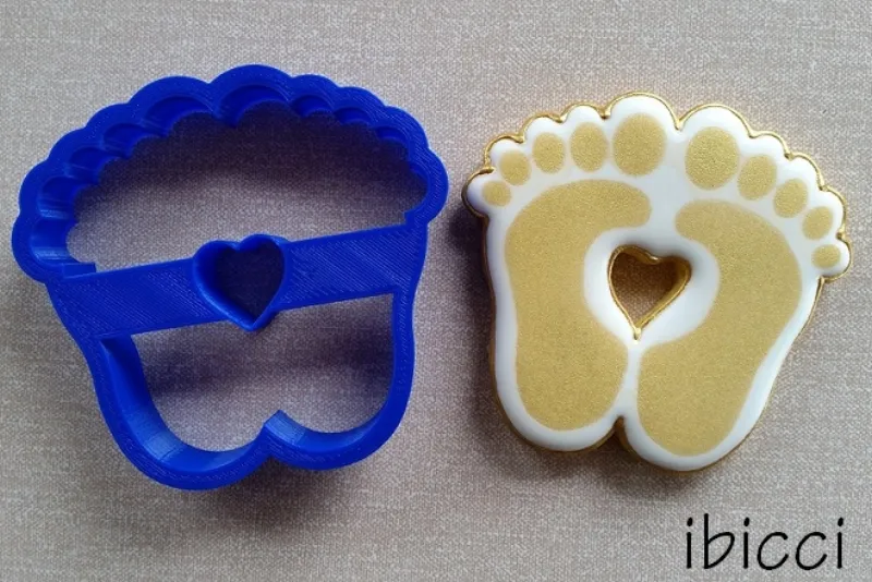 ibicci Baby Love White with Gold cookie
