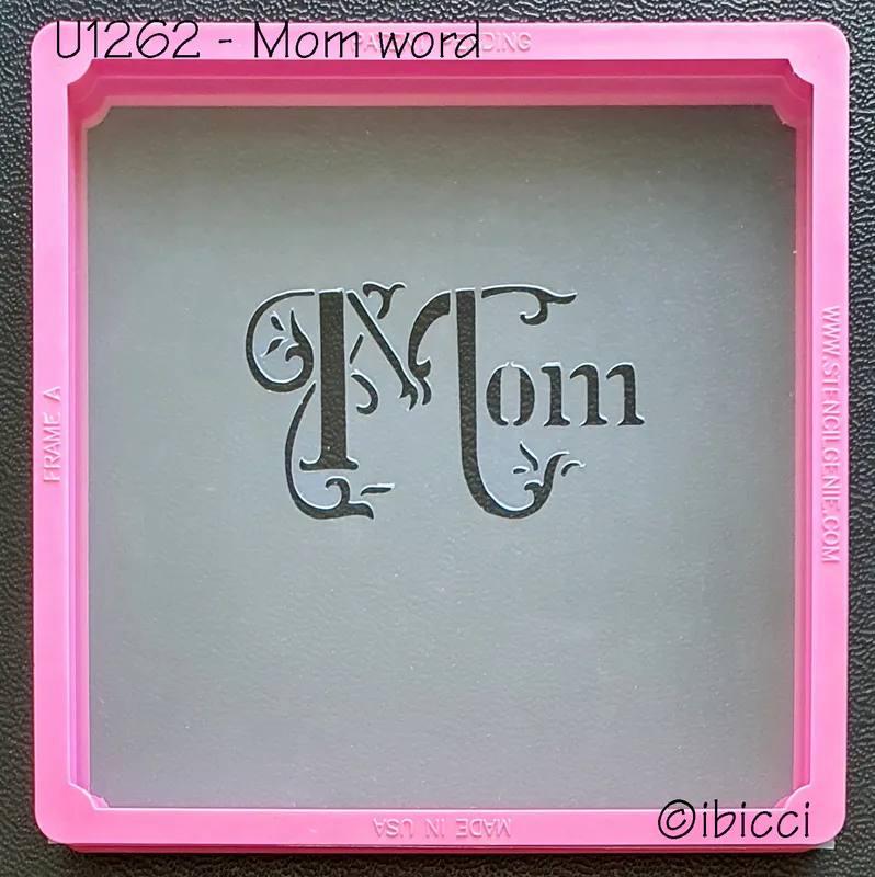 ibicci Mom stencil