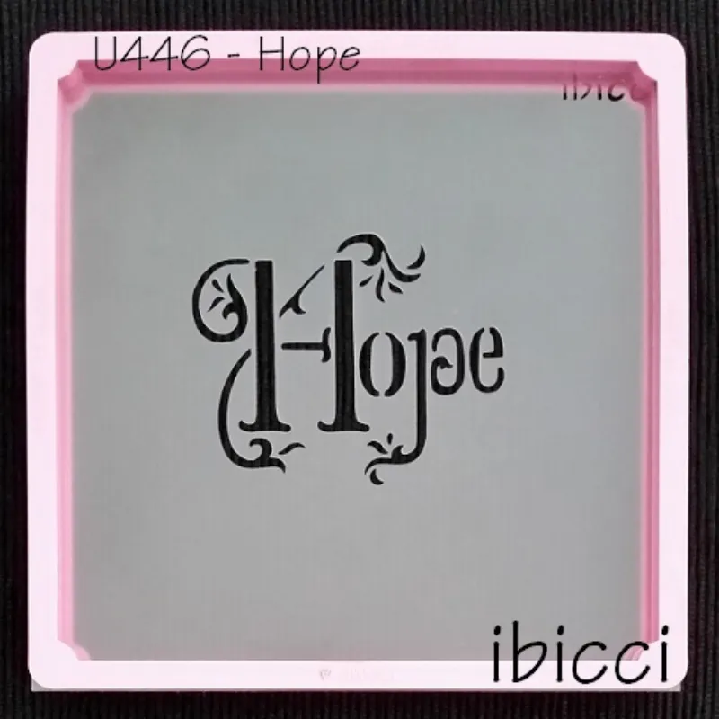 ibicci Hope stencil
