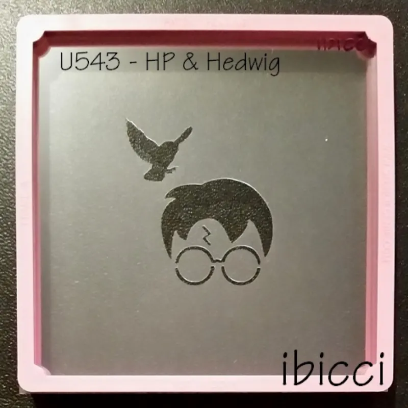 ibicci Harry Potter & Hedwig stencil