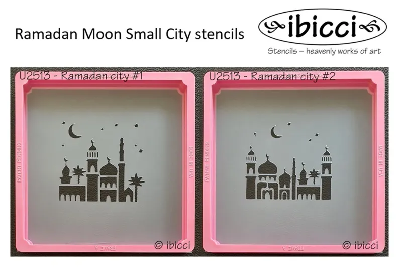 ibicci Ramadan Moon Small Cityscape stencils