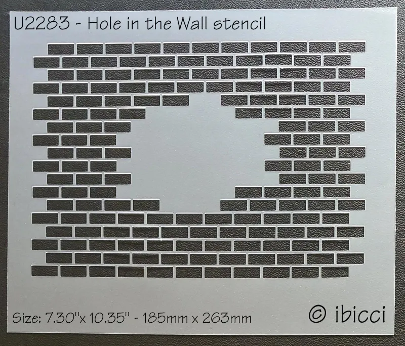 ibicci Hole in the Wall stencil