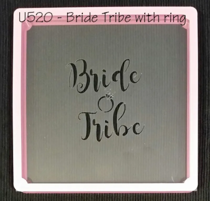 ibicci Bride Tribe stencil with ring - just as an alternative, just comment if you would like this
