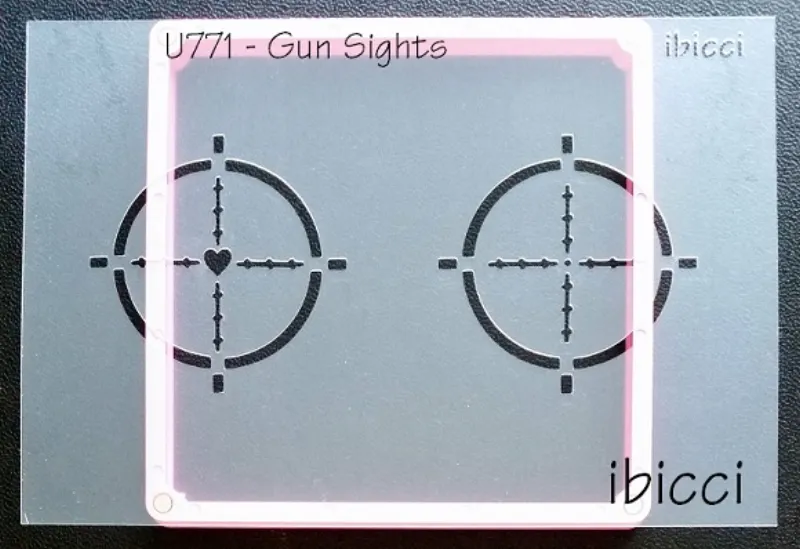 ibicci gun sights stencil