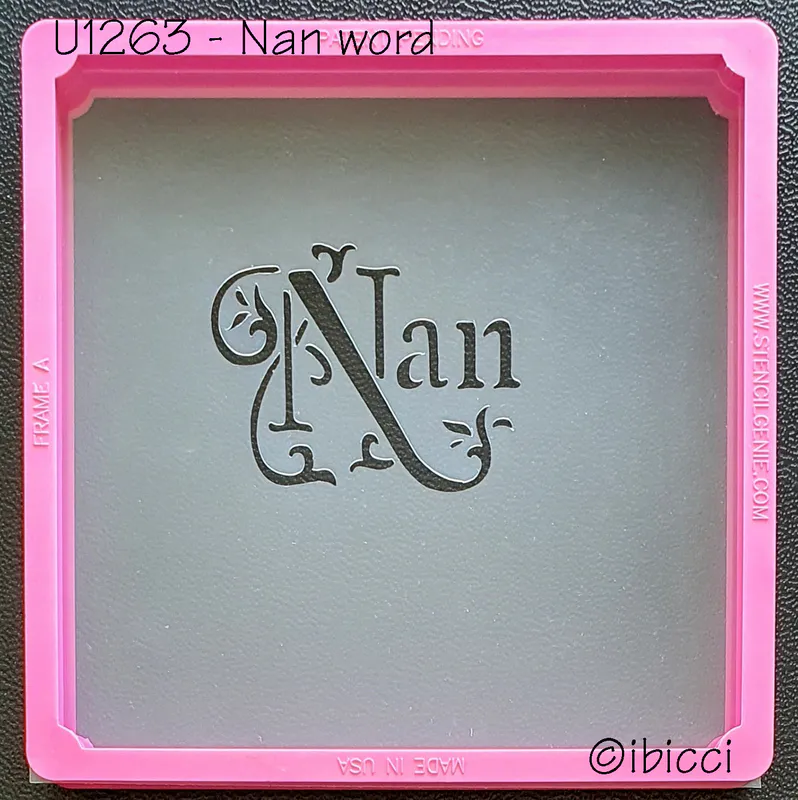 ibicci Nan stencil