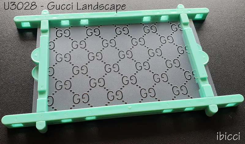 ibicci Gucci landscape stencil