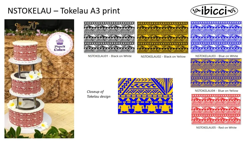 NSTOKELAU - Tokelau Digital Print options