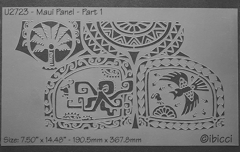ibicci Maui Full wrap stencil - Part 1