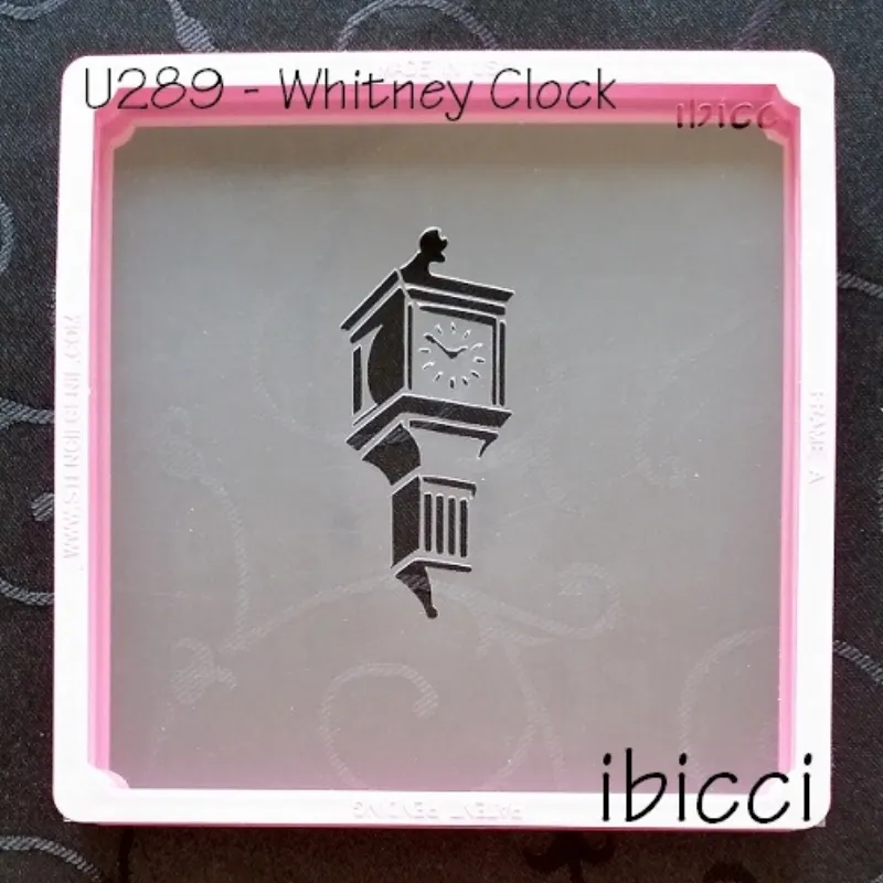 ibicci custom stencil - Whitney clock - Louisiana