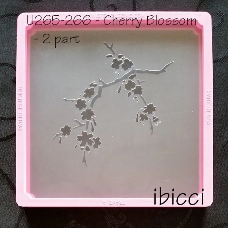 ibicci Cherry Blossom Stencil - 2 parts