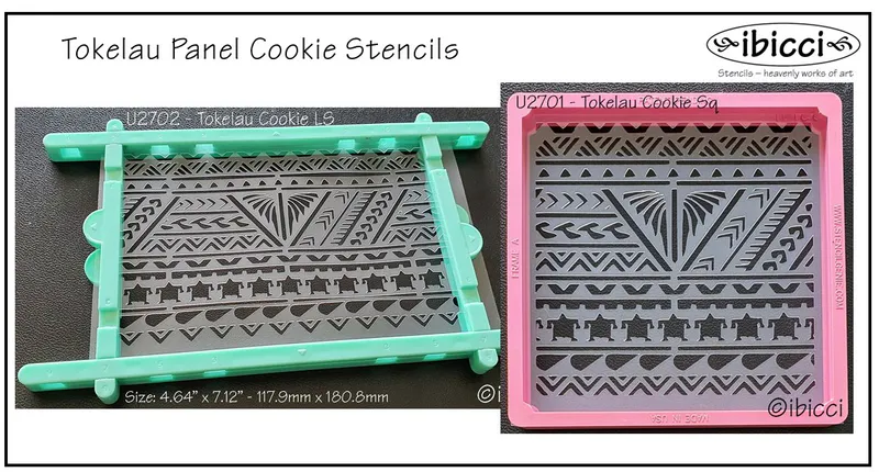 ibicci Tokelau cookie stencils