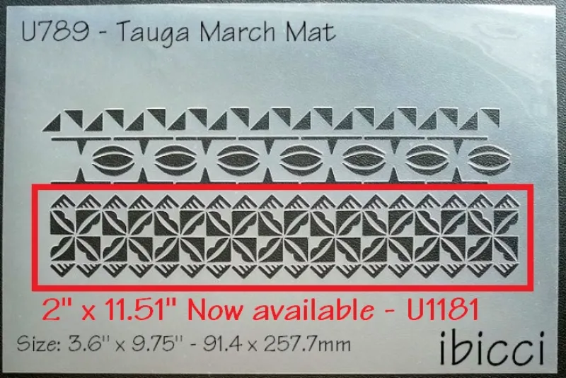 U1181 - Tauga March Polynesian 2" Strip