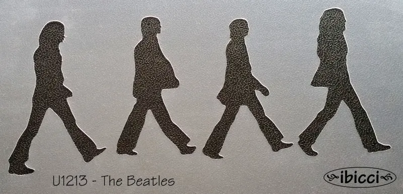 ibicci Beatles 4 stencil