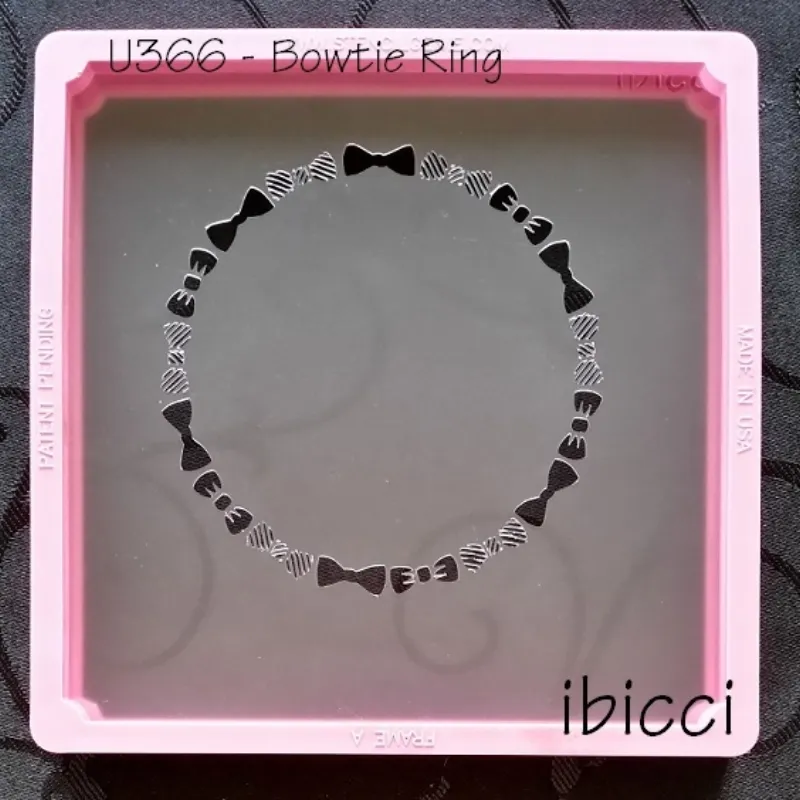 ibicci BowTie ring stencil