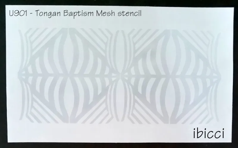 ibicci Tongan MESH stencil