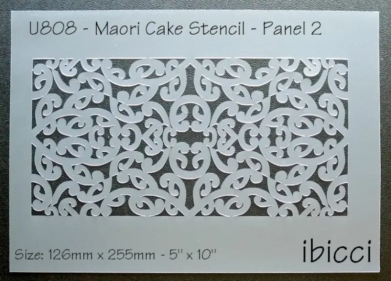 Maori Cake Panel #2