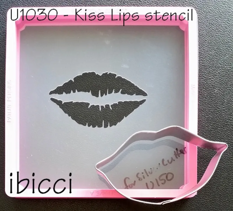 ibicci Kiss Lips stencil
