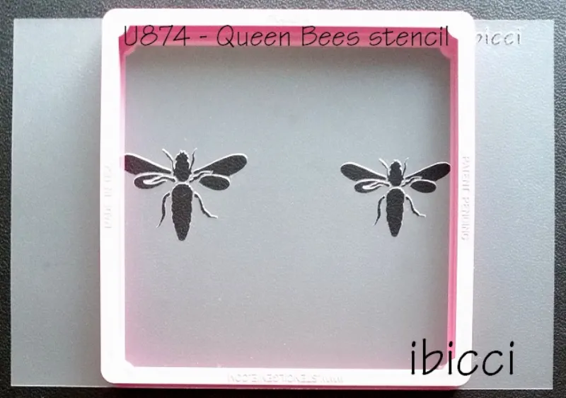 ibicci Queen Bees stencil