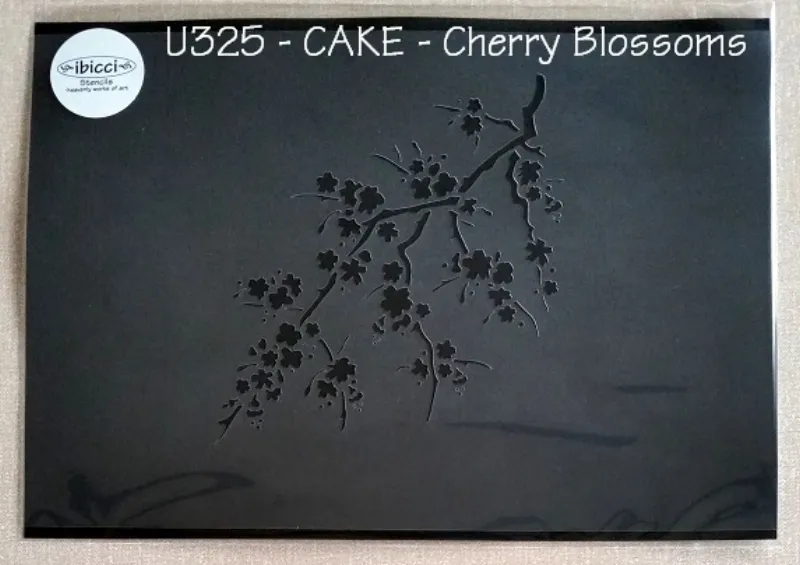ibicci Cherry Blossom stencil - for Cakes
