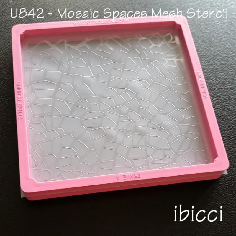 ibicci Mesh Stencil - Mosaic Spaces