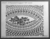IP Frangipani Polynesian stencil to fit 8"