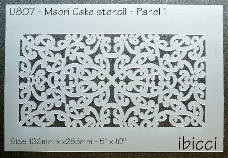 ibicci Maori Cake Panel #1