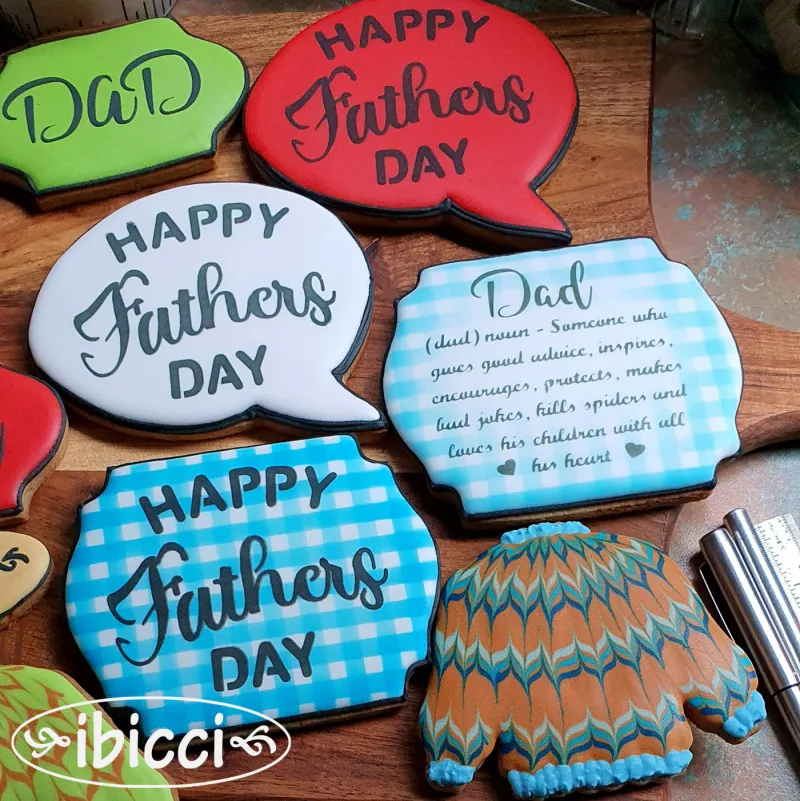 ibicci Fathers Day Cookies