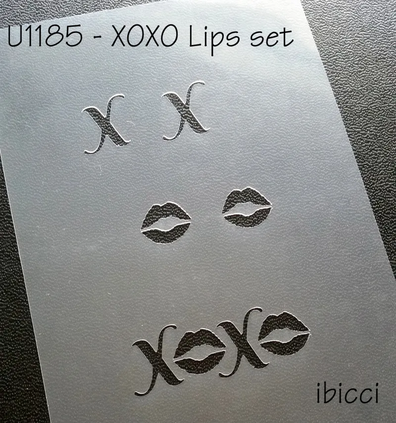 ibicci X Lips stencil - 3 parts