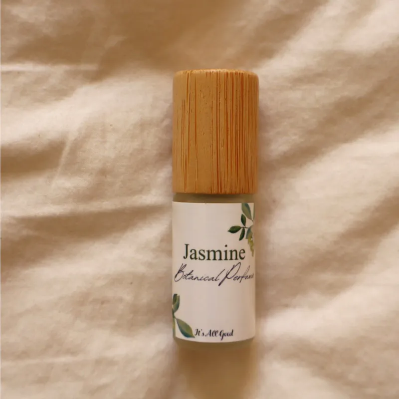 Bottle of Jasmine botanical perfume by It's All Good