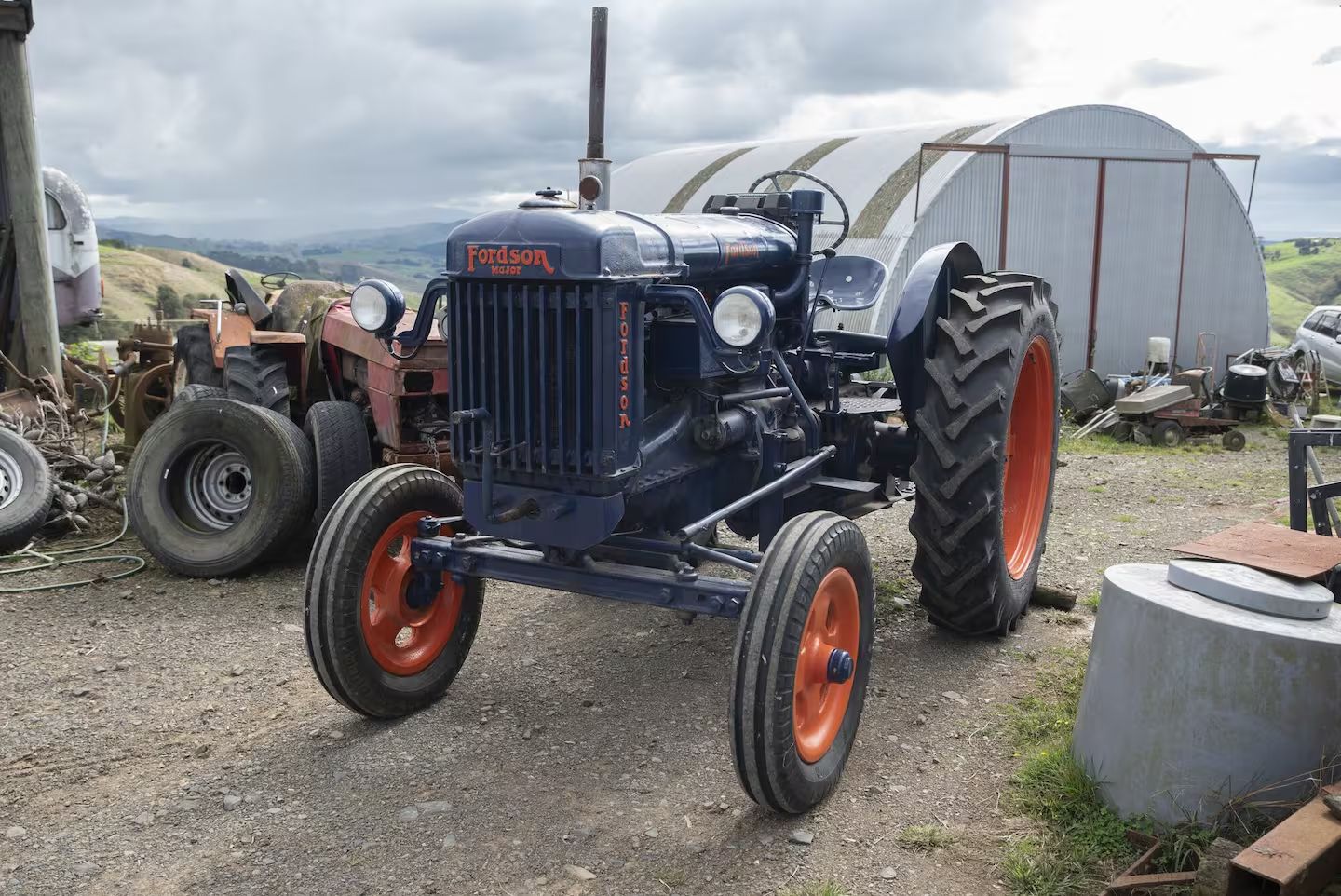 he 1949 Fordson Major E27N. Photo / Catherine Fry
