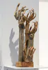 'Hands 1', 2024 wood, glue 440 x 150 mm