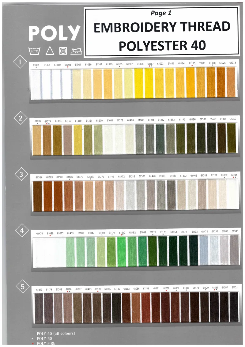 Polyester 40 Page 1
