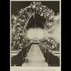 Interior of St Paul's decorated for the wedding of Phoebe Seddon to Frank Dyer. 'The New Zealand Graphic and Ladies Journal', 23 January 1897.