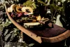 Long wine barrel platters