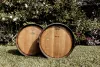Wine barrel platters