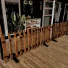 Barrel Stave Fence