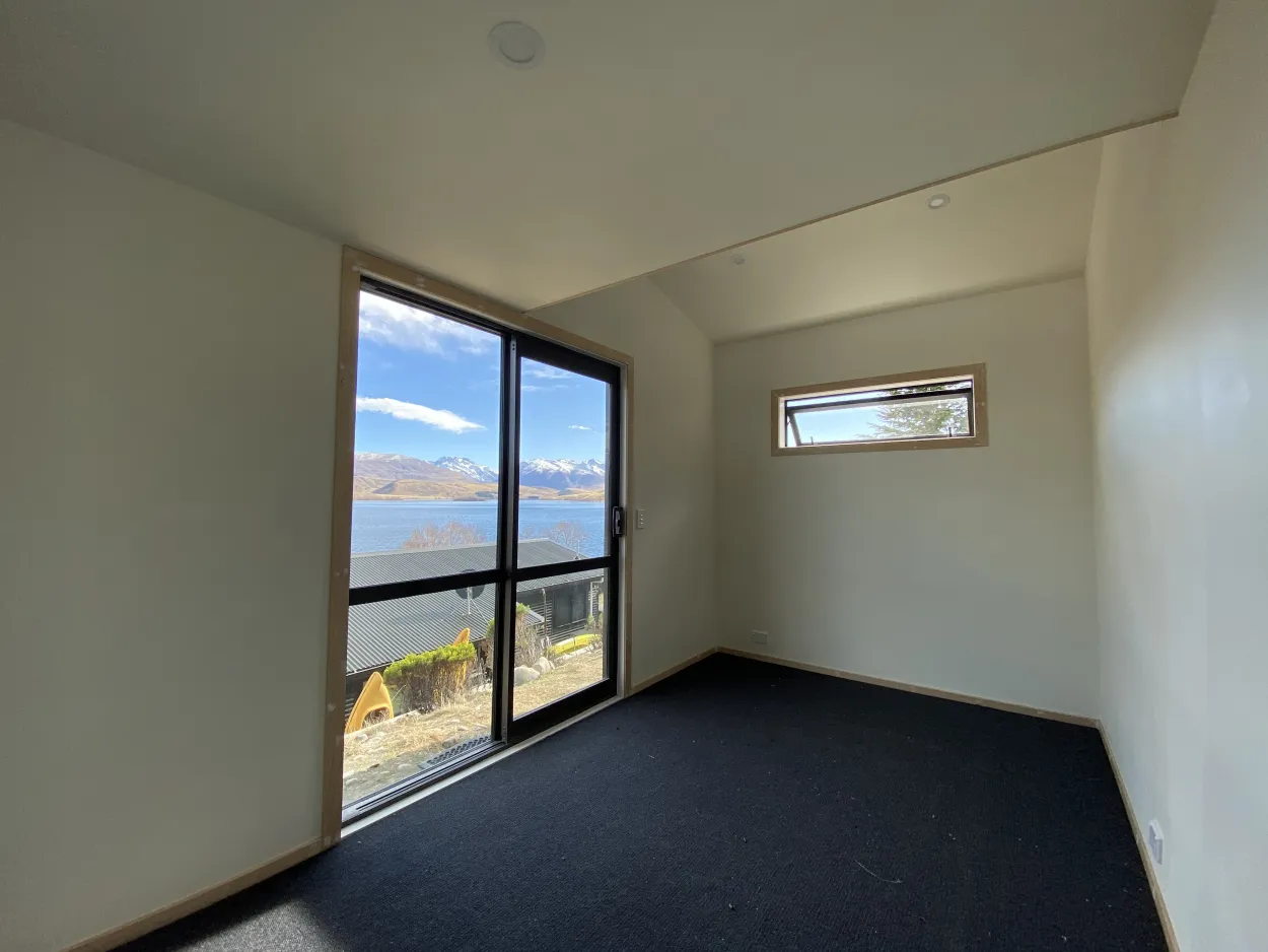 Cabins and Baches - Euro Cabin interior view