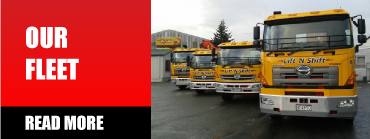 Lift N Shift Fleet | Crane Truck and Transporation vehicles | Nelson, New Zealand