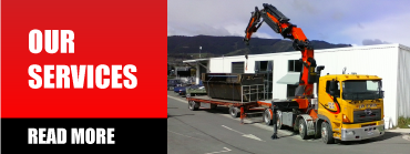 Crane Truck | Transportation | Piloting | Personnel buckets | Forklifts | Test Blocks | Nelson New Zealand