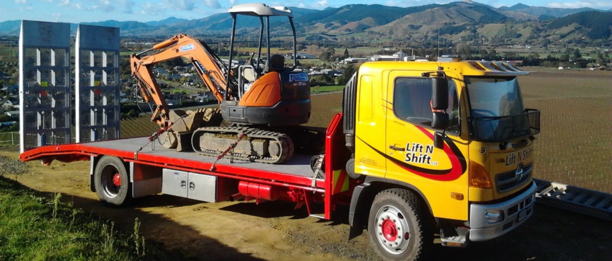 Lift N Shift - can move heavy equipment with ease - Nelson, Blenheim, Marlborough, West Coast, Motueka, Takaka, Golden Bay and New Zealand