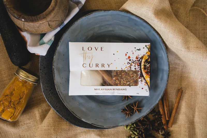 Front Malaysian Rendang