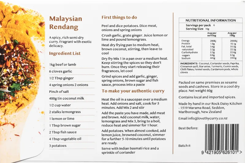Back Malaysian Rendang
