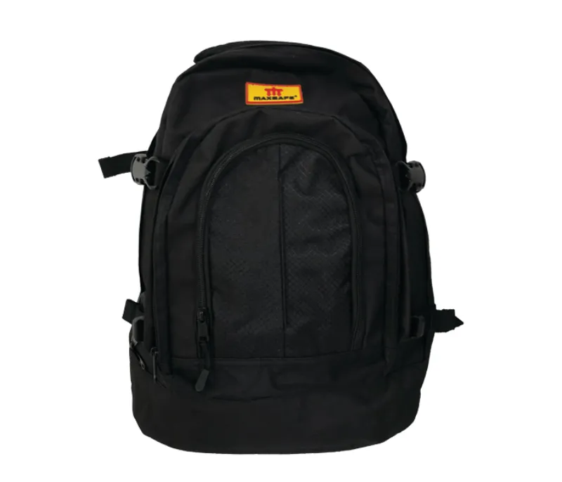 Medium size back pack/ruck sack designed for handy onsite use and the storage of height safety PPE , kit or equipment, tools etc- multiple storage pockets, very useful for travel and project works