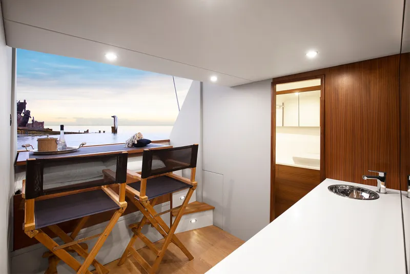 Maritimo X50 Aftcabin