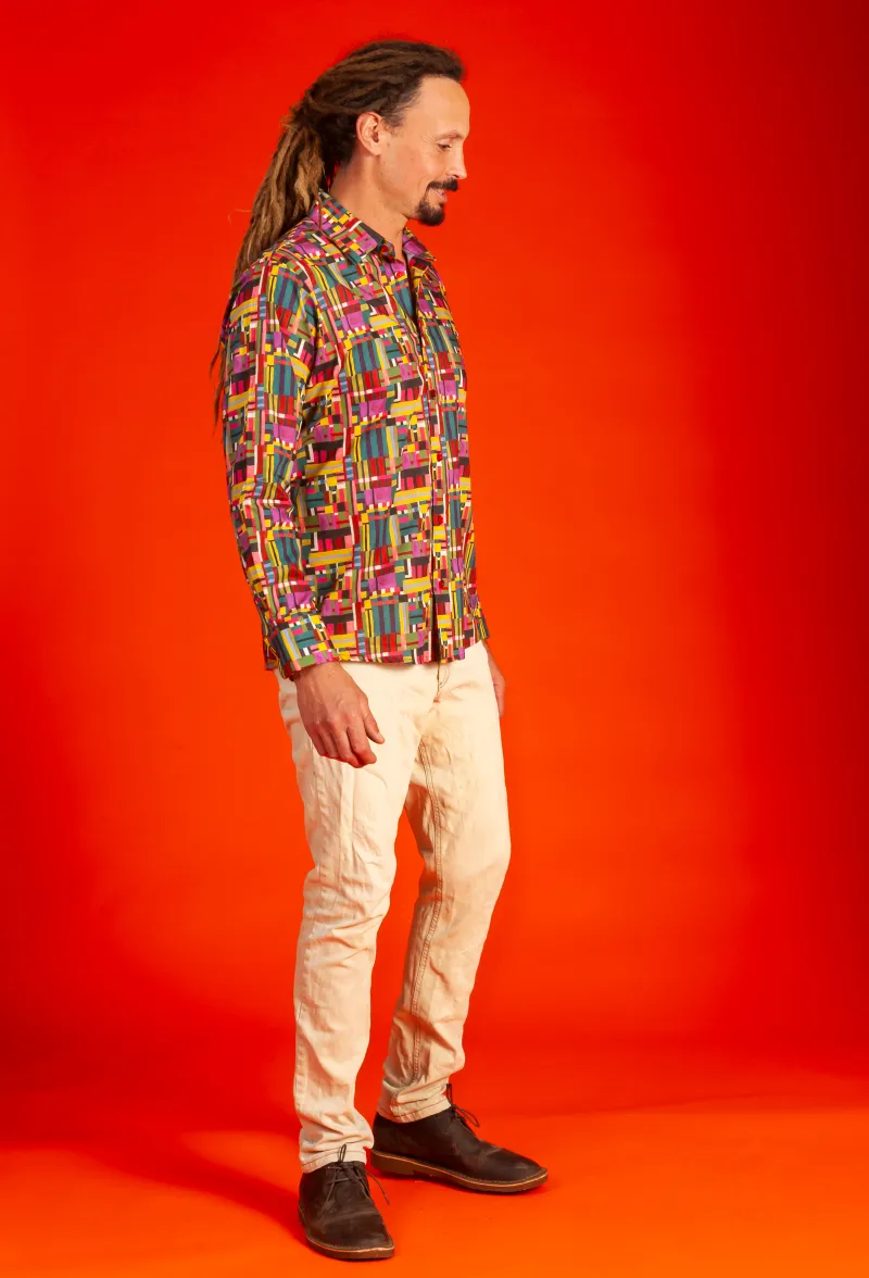 Liberty Long Sleeve Shirt 'Strawberry Fields'