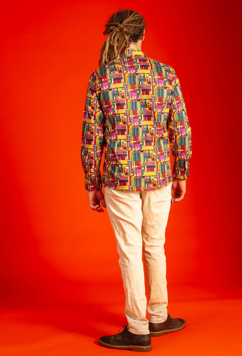 Liberty Long Sleeve Shirt 'Strawberry Fields'